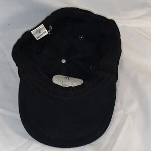 Jagermeister Just Chill Baseball Hat Cap Size M-L Black White Deer With Cross - Picture 6 of 6